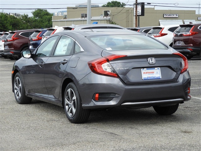 New 2019 Honda Civic LX 4D Sedan in San Antonio | Northside Honda