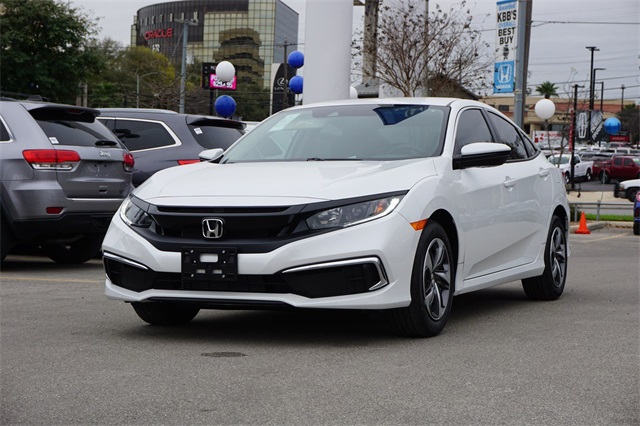 New 2019 Honda Civic Lx 4d Sedan In San Antonio 