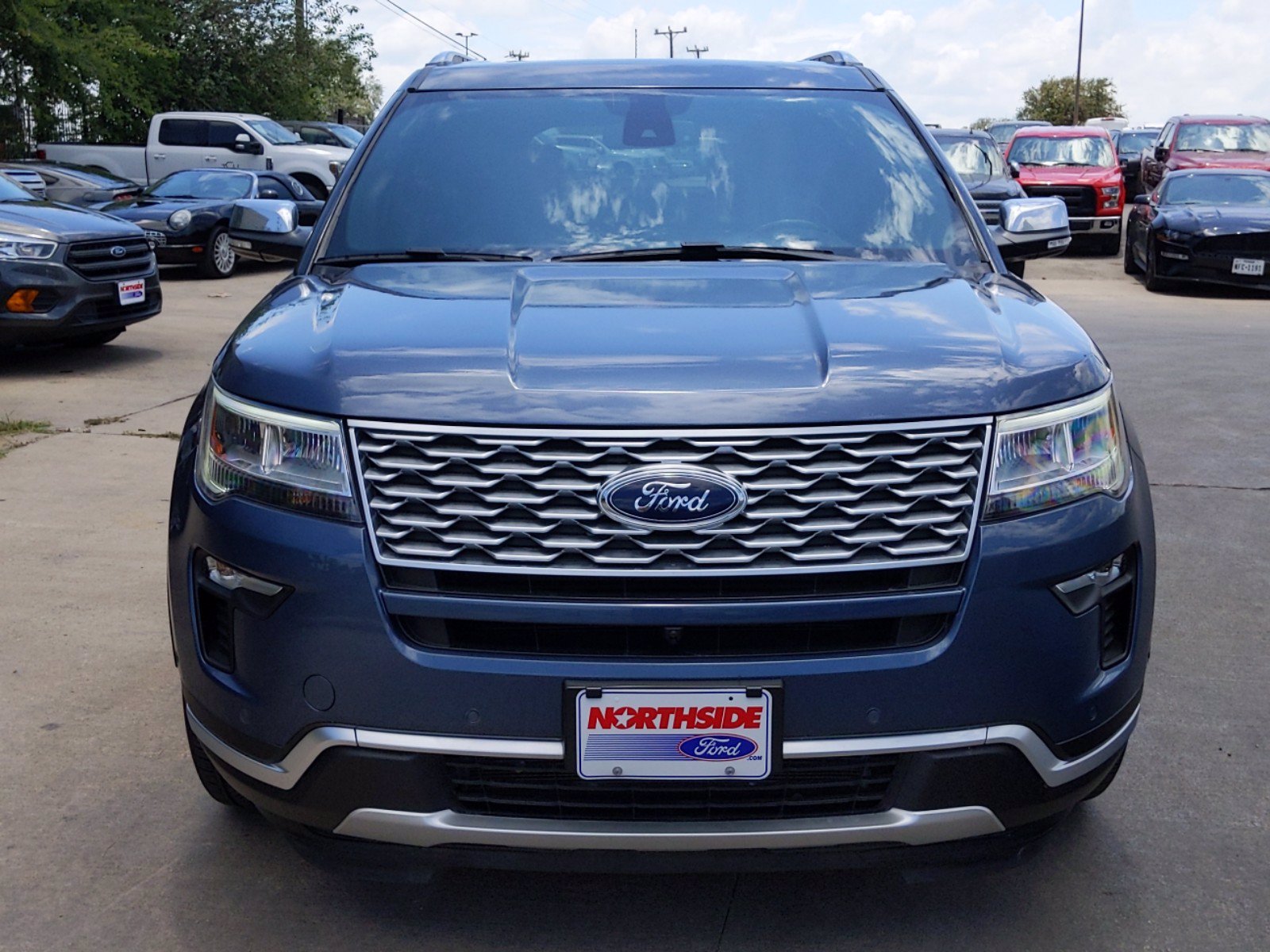 Pre-Owned 2018 Ford Explorer Platinum Sport Utility In San Antonio ...