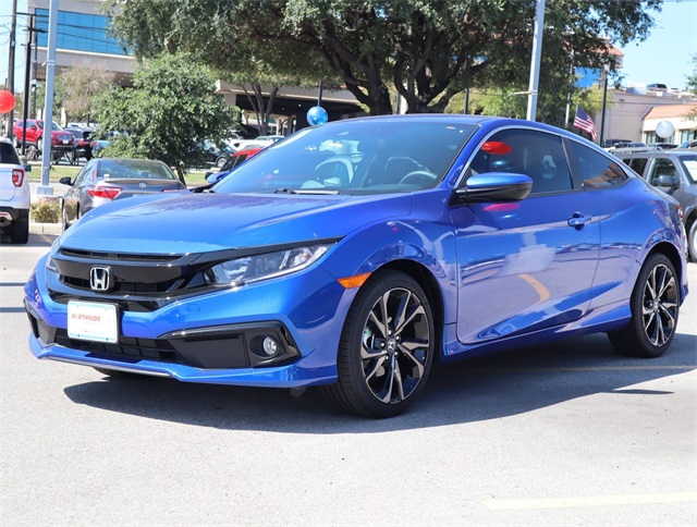 New 2019 Honda Civic Sport 2D Coupe in San Antonio | Northside Honda