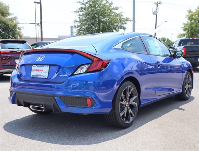 New 2019 Honda Civic Sport 2D Coupe in San Antonio | Northside Honda